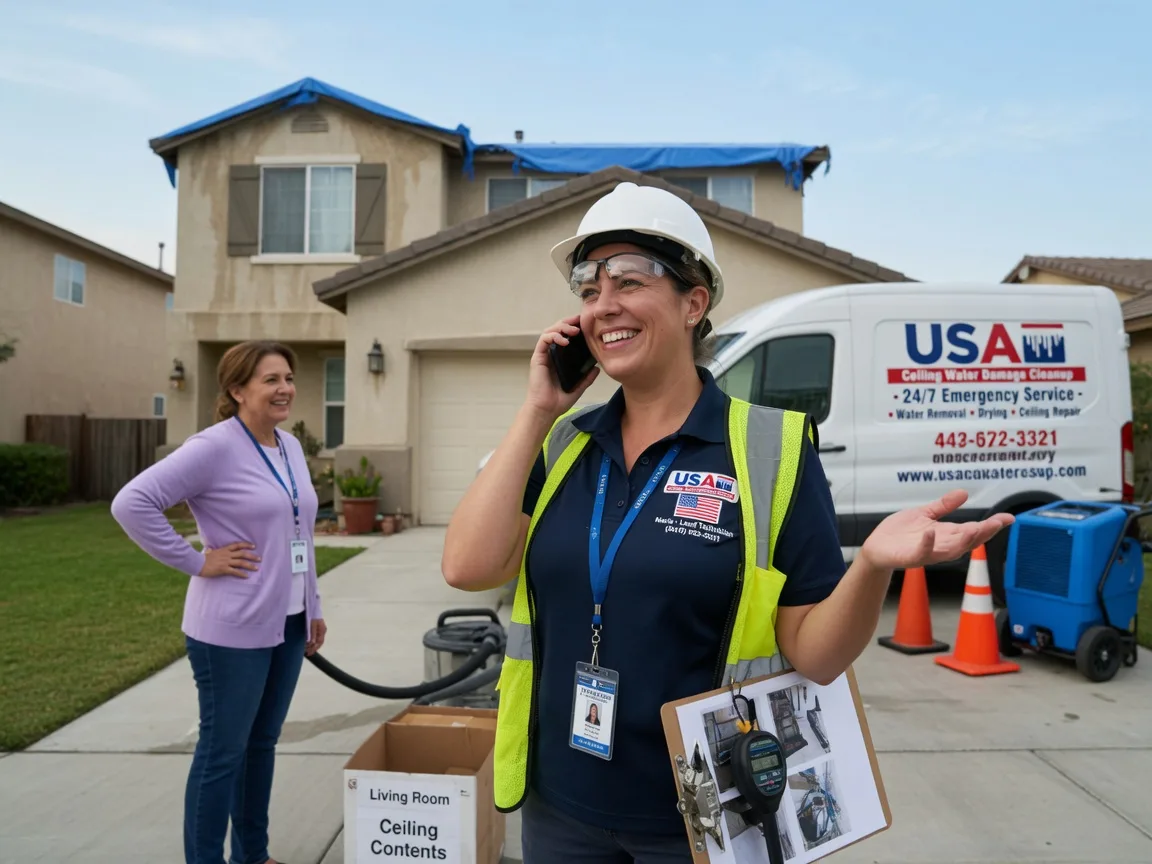 Ceiling Water Damage Restoration La Ward, TX FAQs